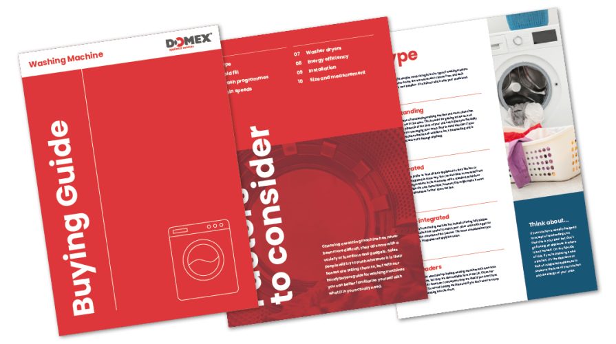 Washing Machine Buying Guide Domex Ltd