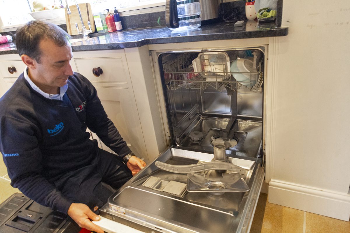 Dishwasher installation in London