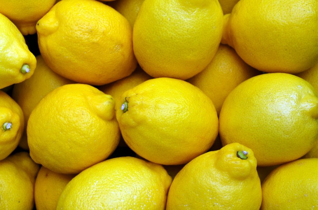 lemons for cleaning your refridgerator