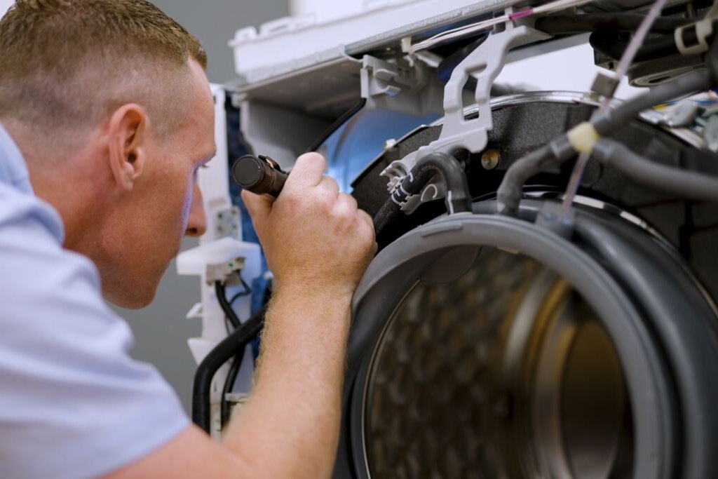 Domex washing machine engineer