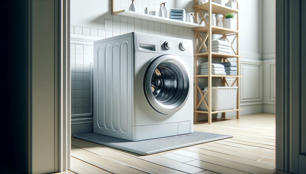 How to Stop a Washing Machine Moving & Shaking When Spinning
