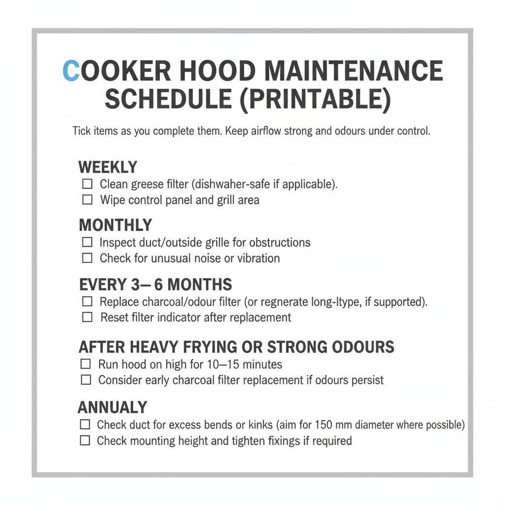 Maintenance Schedule